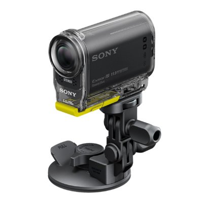 Присоска Sony VCT-SCM1 Suction Cup Mount для Sony Action Cam  Мощная присоска позволяет закрепить камеру Sony Action Cam в салоне автомобиля или на лобовом стекле, а также на различных гладких поверхностях