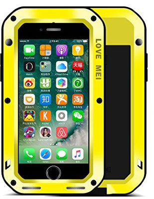 Противоударный чехол Love Mei Powerful Yellow для iPhone 8/7