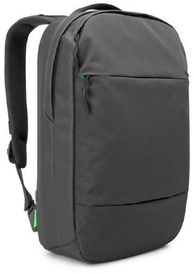 Рюкзак для ноутбука 17&quot; Incase City Collection Compact Backpack Black (CL55450)  Возможность транспортировки ноутбука до 17" • Регулируемые мягкие плечевые ремни • Регулируемые мягкие плечевые ремни
