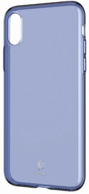 Чехол Baseus Simple Series Case Transparent Blue для iPhone X/XS