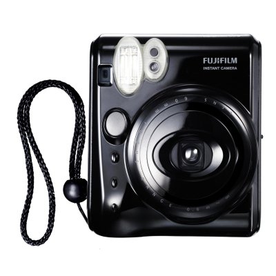 Фотоаппарат моментальной печати Fujifilm Instax Mini 50S Piano Black  Фокусное расстояние 95 мм • САвтонастройка вспышки для съемки в условиях плохой освещенности • Возможность макросъемки • Размер фотографии 62x99 мм