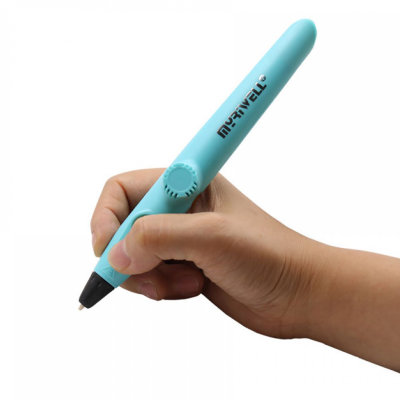 3D ручка Myriwell RP200A Light Blue (PLA-пластик)  3D-ручка с максимально простым управлением • Заправляется PLA-пластиком • Регулировка температуры и скорости подачи • Работа от USB • Легкая и удобная