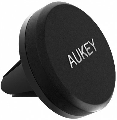 Автомобильный магнитный держатель Aukey Air Vent Magnetic Phone Mount (Black)