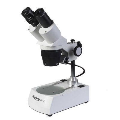 Микроскоп стерео Микромед МС-1 вар.2C (2х/4х)  Прямое и объемное изображение • Искусственное и естественное освещение • Объемные объекты и тонкие пленочные прозрачных объекты