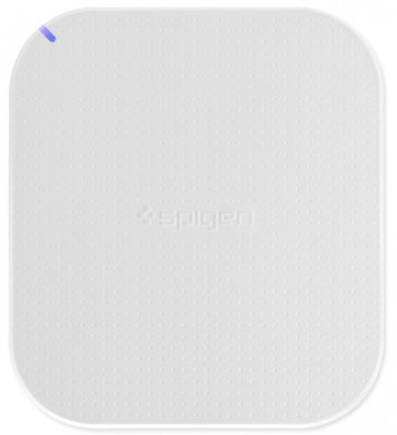 Беспроводная зарядка Spigen Essential F302W Wireless White (5W) (000CH20799)  Беспроводная Qi-зарядка • Стильный компактный дизайн • Горизонтальное или вертикальное положение телефона