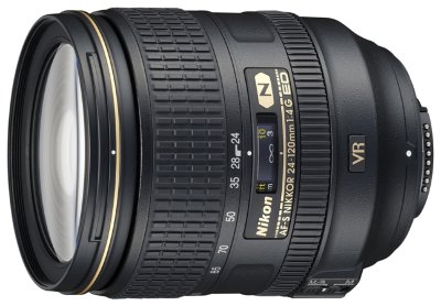 Объектив Nikon AF-S NIKKOR 24-120mm f/4G ED VR  Стандартный Zoom-объектив • Крепление Nikon F, без встроенного мотора • Автоматическая фокусировка • Минимальное расстояние фокусировки 0.45 м