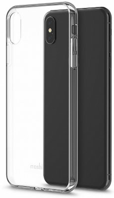 Чехол-накладка Moshi Vitros для Apple iPhone XS Max Transparent  Удобные бортики вдоль экрана • Элегантный дизайн • Защищает от царапин
