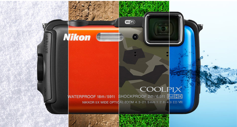 Подводный фотоаппарат Nikon Coolpix AW120