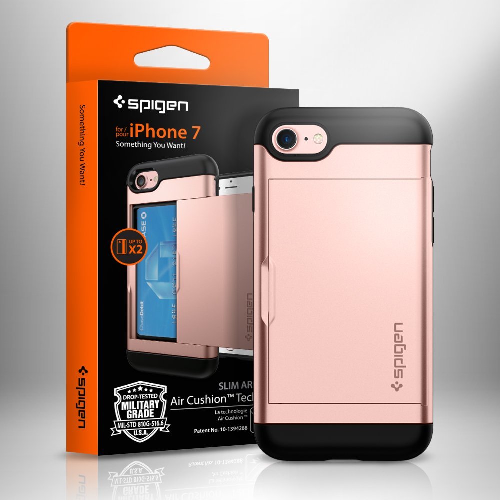 Spigen для iPhone 8/7 Slim Armor CS Rose Gold 042CS20454