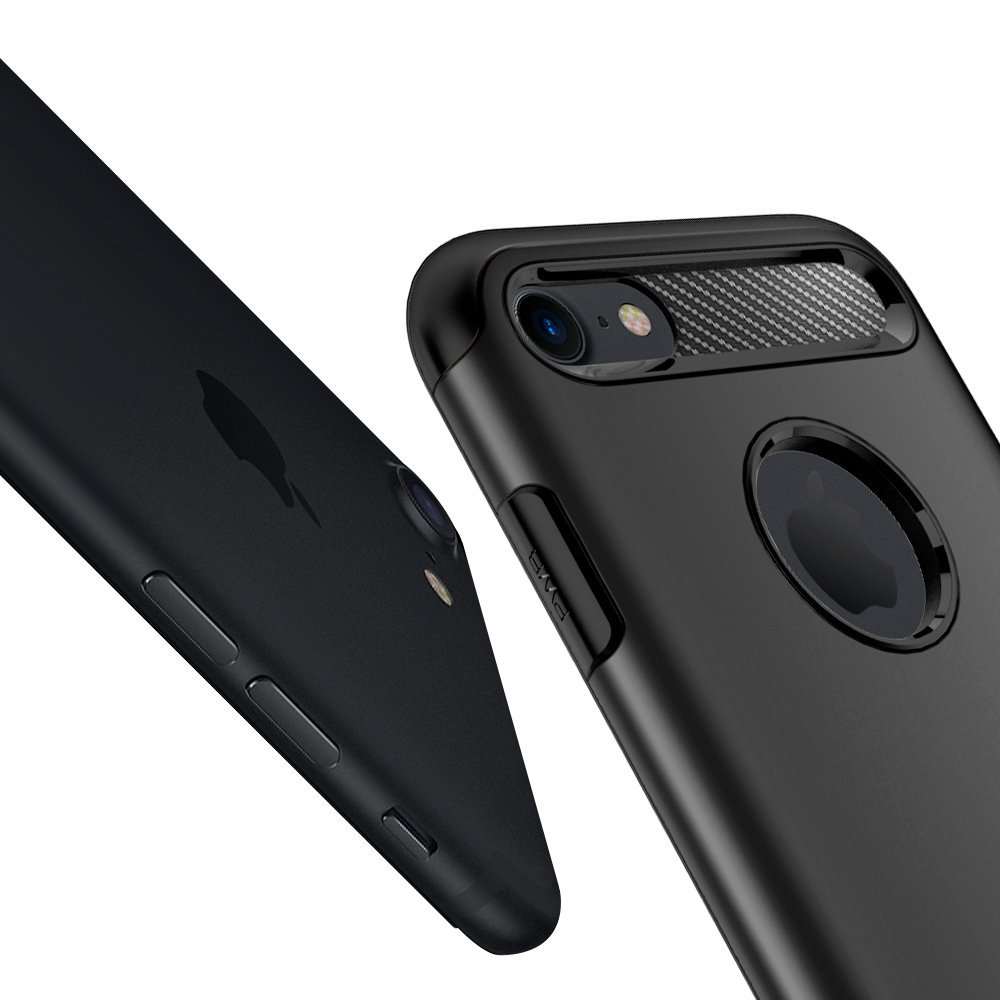 Spigen для iPhone 8/7 Slim Armor Black 042CS20647