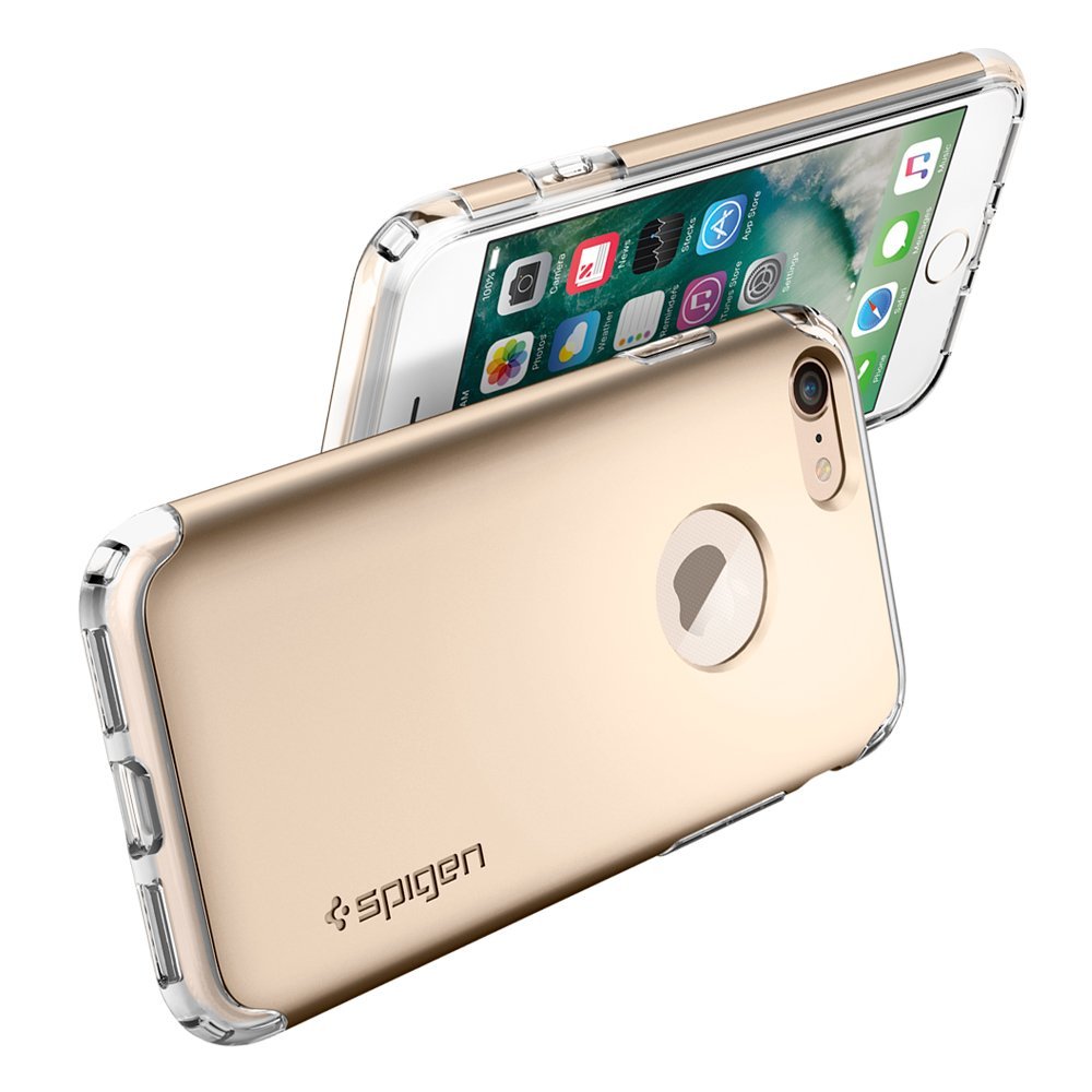 Spigen для iPhone 8/7 Hybrid Armor Champagne Gold 042CS20695