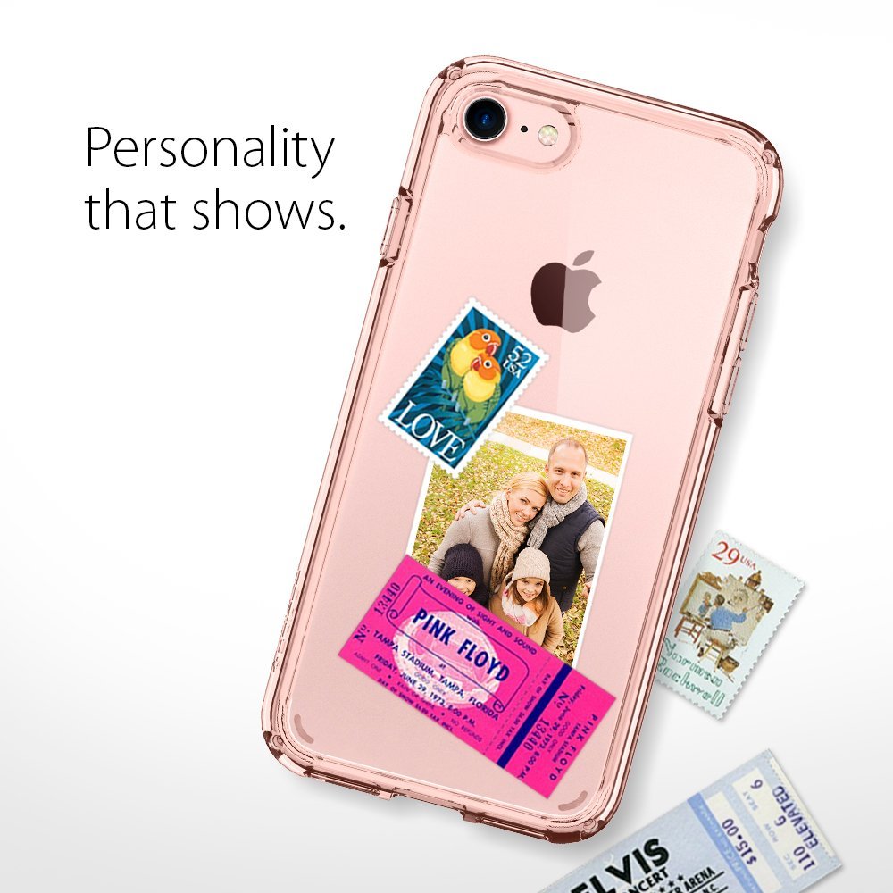 Spigen для iPhone 8/7 Ultra Hybrid 2 Crystal Pink 042CS20924