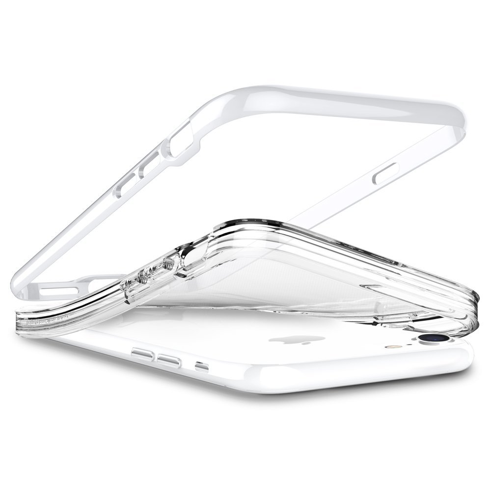Spigen для iPhone 8/7 Neo Hybrid Crystal Jet White 042CS21040