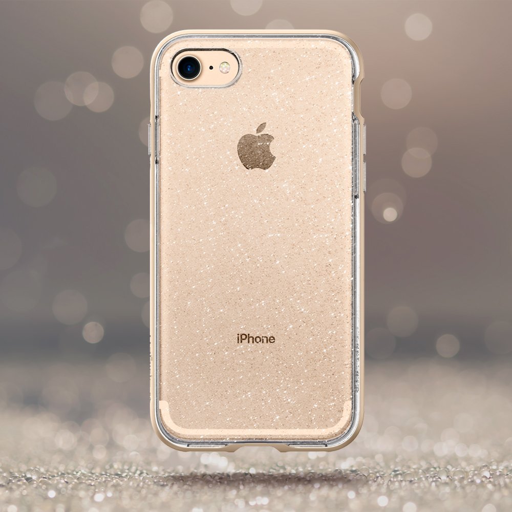 Spigen для iPhone 8/7 Neo Hybrid Crystal Glitter Champagne Gold 042CS21421