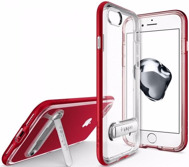 Чехол Spigen Crystal Hybrid Dante Red для iPhone 8/7 (042CS21520)
