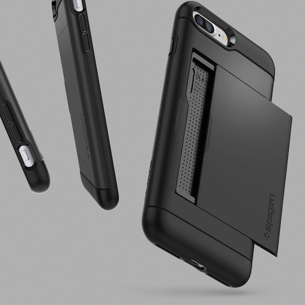 Spigen для iPhone 8/7 Plus Slim Armor CS Black 043CS20528