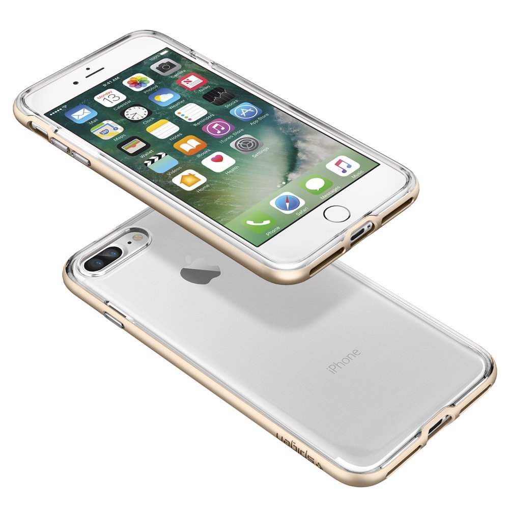 Spigen для iPhone 8/7 Plus Neo Hybrid Crystal Champagne Gold 043CS20538