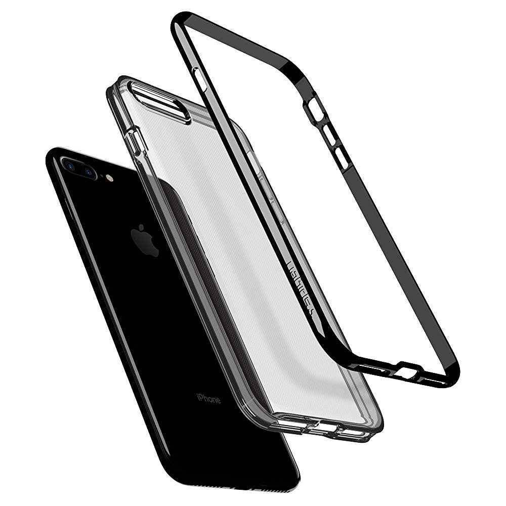 Spigen для iPhone 8/7 Plus Neo Hybrid Crystal Jet Black 043CS20847