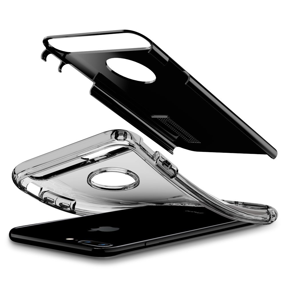 Spigen для iPhone 8/7 Plus Slim Armor Jet Black 043CS20851