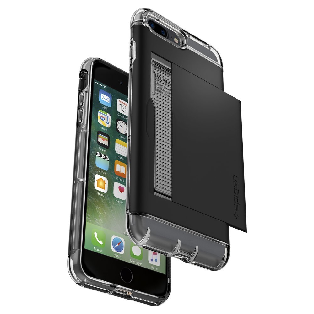 Spigen для iPhone 8/7 Plus Crystal Wallet Black 043CS20986