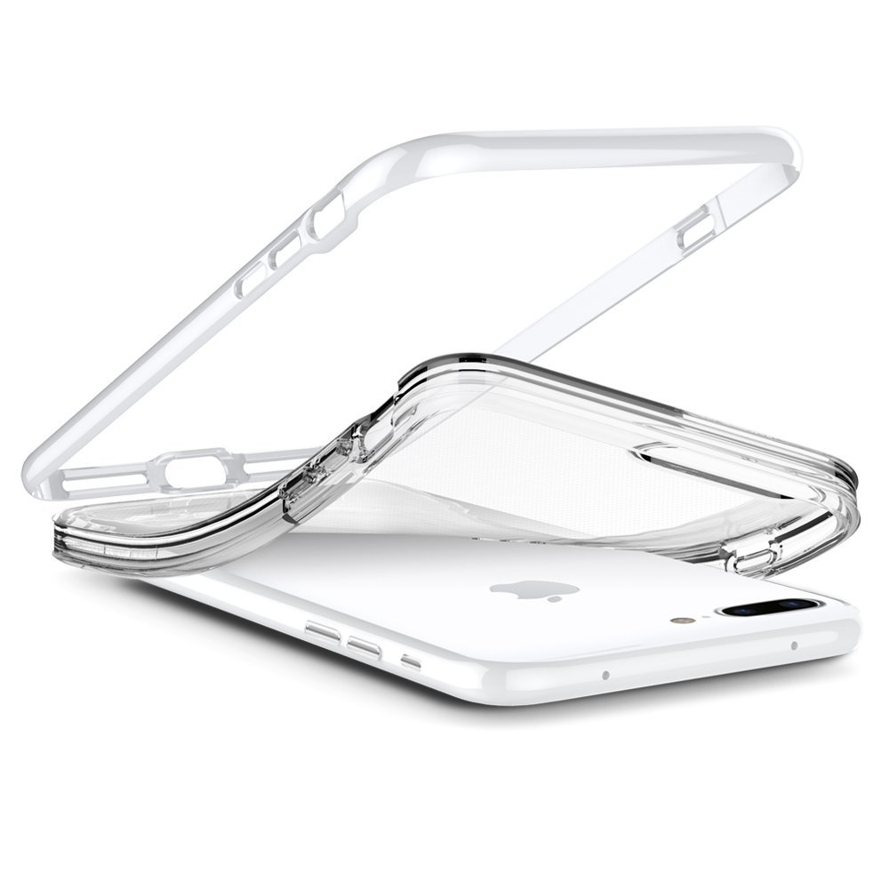 Spigen для iPhone 8/7 Plus Neo Hybrid Crystal Jet White 043CS21045