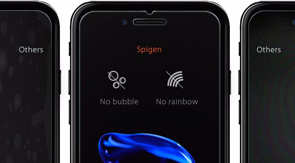 Защитное стекло Spigen Glas.tR SLIM для iPhone 8/7Plus (043GL20608)