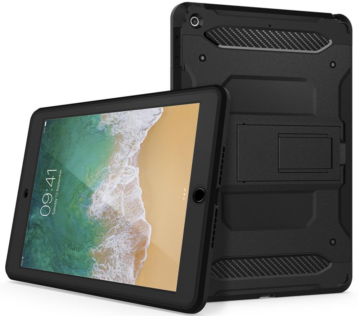 Противоударный чехол Spigen Tough Armor Tech Black для iPad Pro 9.7'' (053CS22776)