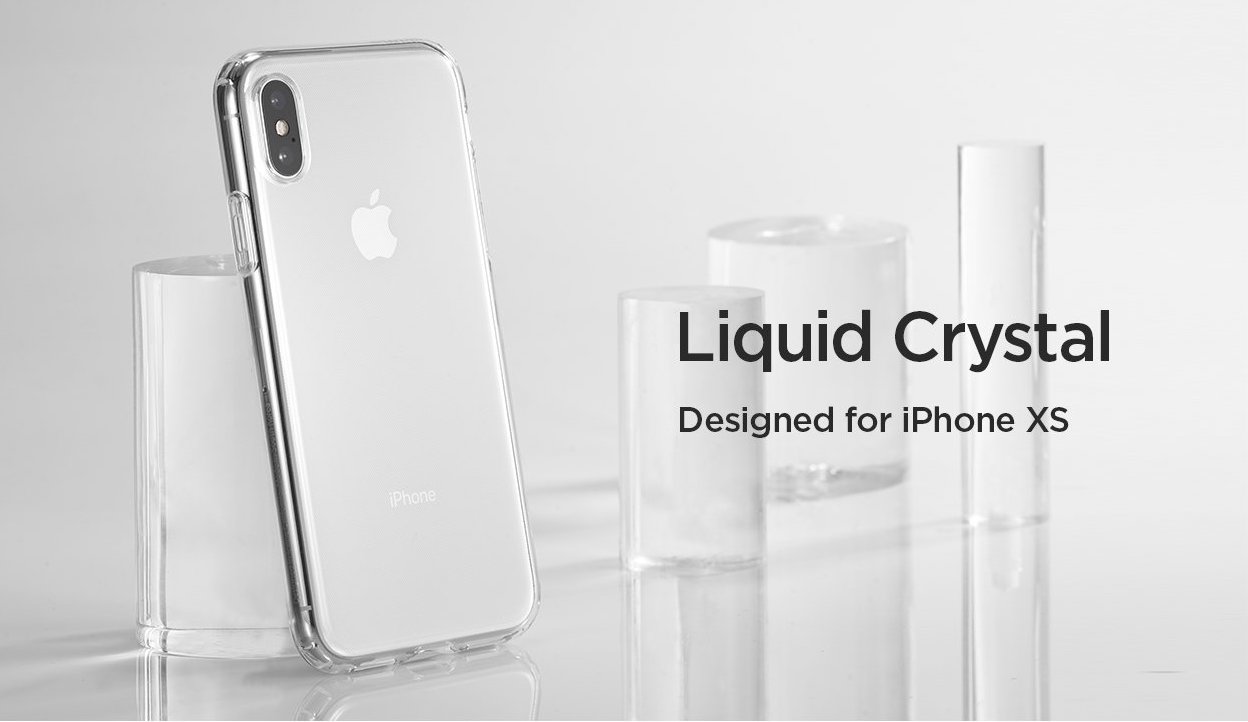 Чехол Spigen для iPhone XS/X Liquid Crystal Clear  063CS25110