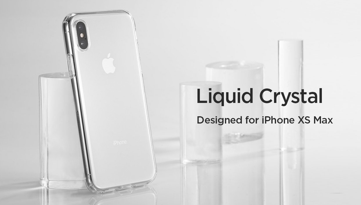 Чехол Spigen для iPhone XS Max Liquid Crystal Clear 065CS25122