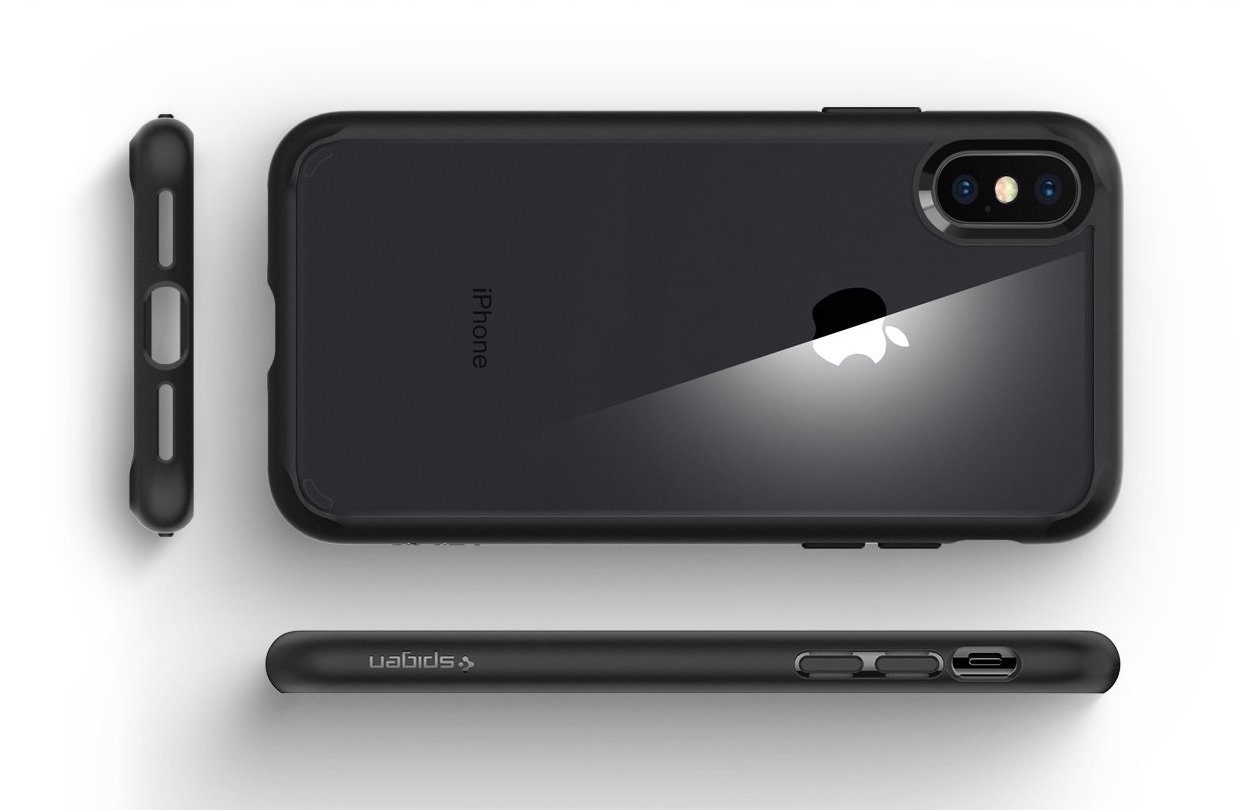 Чехол Spigen для iPhone XS Max Ultra Hybrid Matte Black 065CS25128