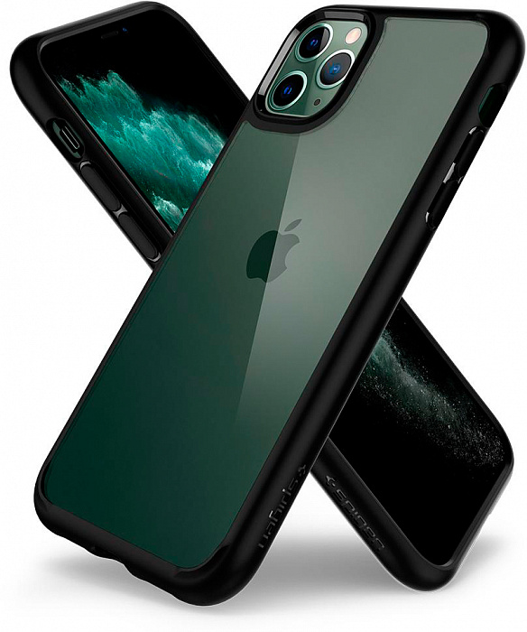 Чехол Spigen для iPhone 11 Pro Max Ultra Hybrid Black 075CS27136