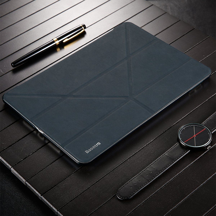 Чехол-книжка Baseus Simplism Y-Type Leather Case Dark Blue для iPad Pro 12.9"