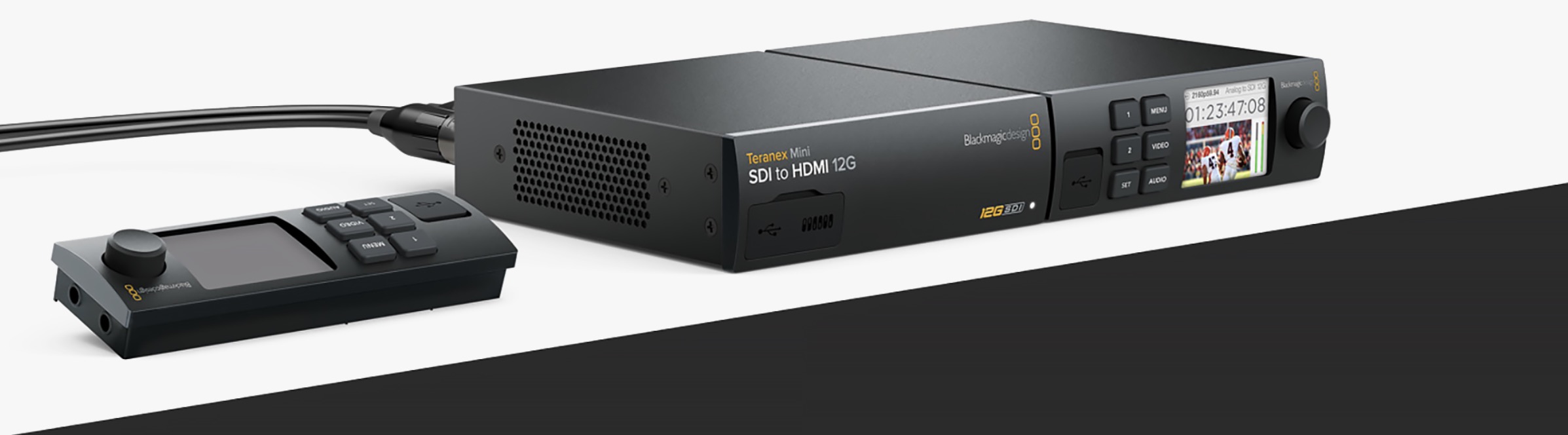 Видеоконвертер Blackmagic Teranex Mini 12G-SDI - Quad SDI