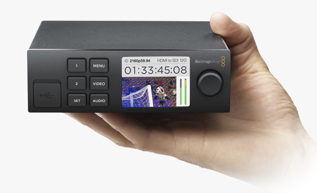 Видеоконвертер Blackmagic Teranex Mini 12G-SDI - Quad SDI