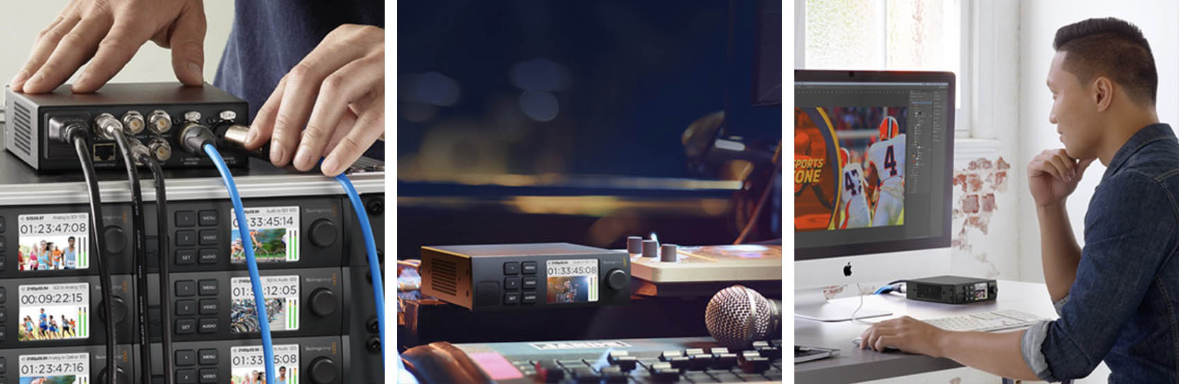 Видеоконвертер Blackmagic Teranex Mini 12G-SDI - Quad SDI