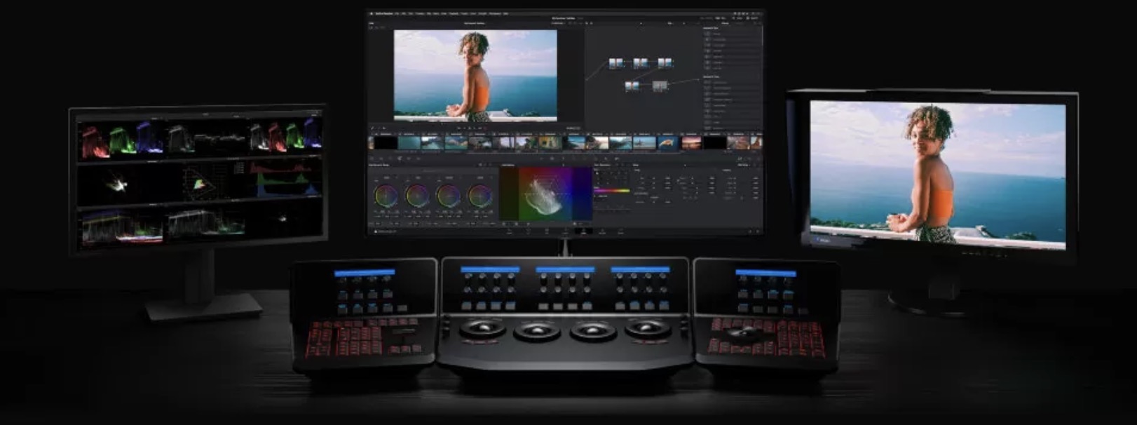 Панель управления Blackmagic DaVinci Resolve Advanced Panel