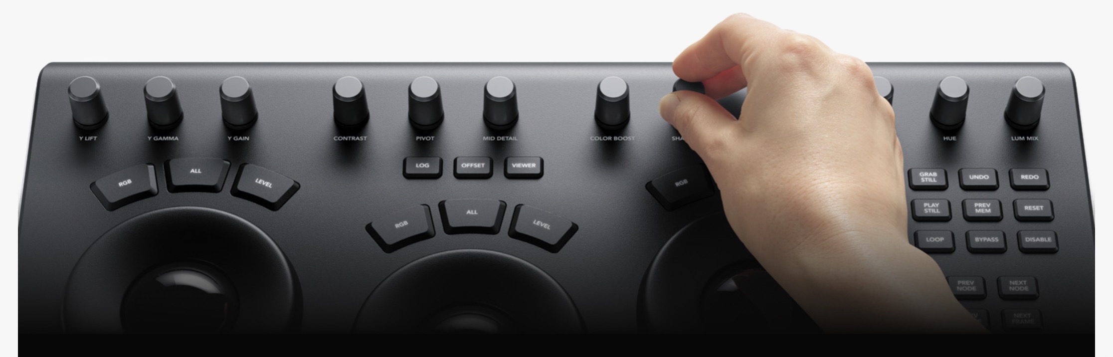 Панель управления Blackmagic DaVinci Resolve Micro Panel
