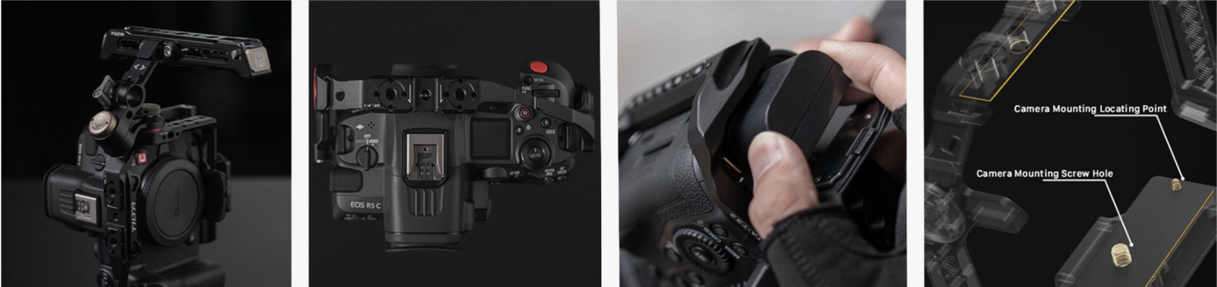 Клетка Tilta Basic Kit для Canon R5C Чёрная