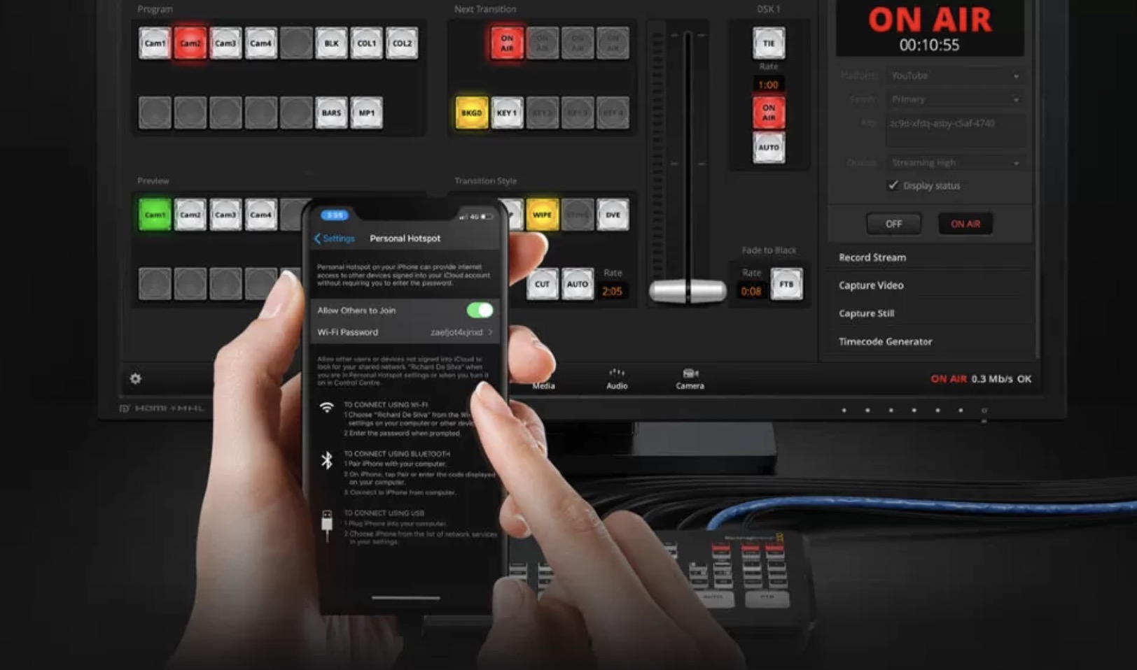 Видеомикшер Blackmagic ATEM SDI Switcher