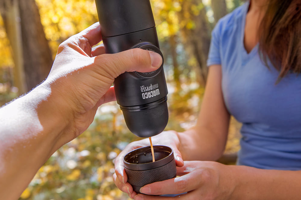 Ручная мини-кофемашина Wacaco Minipresso-GR для молотого кофе
