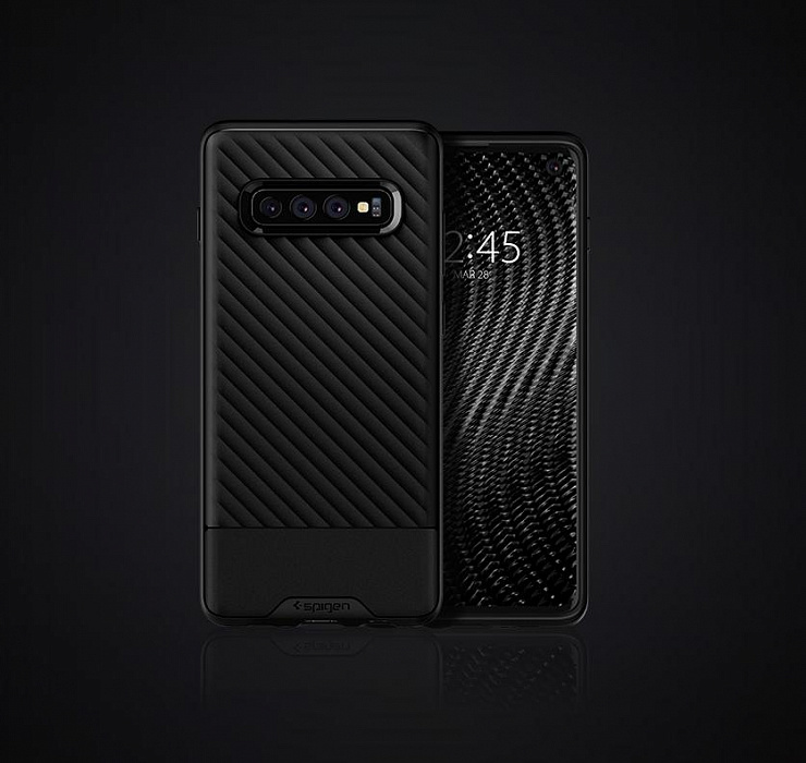 Чехол Spigen Core Armor Black (605CS25660) для Samsung Galaxy S10 