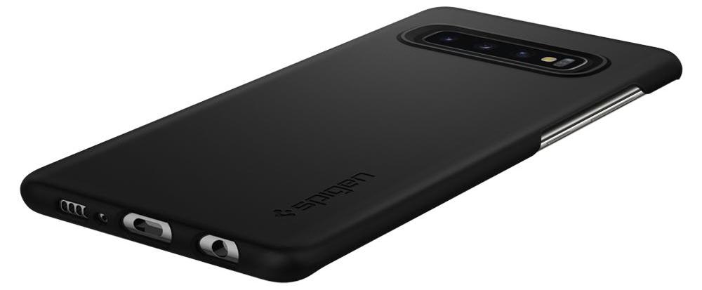Чехол Spigen Thin Fit Black (605CS25791) для Samsung Galaxy S10