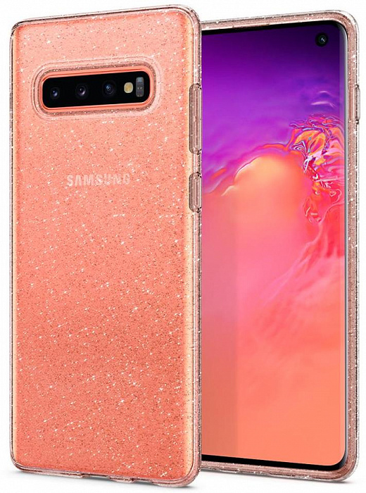 Чехол Spigen Liquid Crystal Glitter Clear (605CS25797) для Samsung Galaxy S10