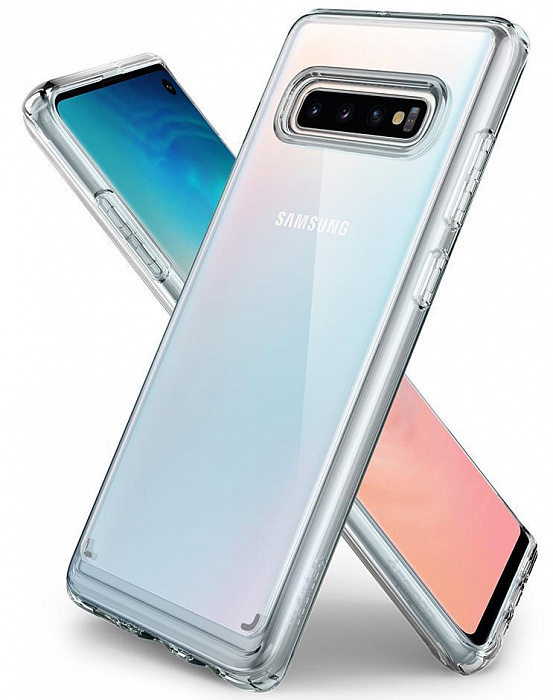 Чехол Spigen Ultra Hybrid Crystal Clear (605CS25801) для Samsung Galaxy S10
