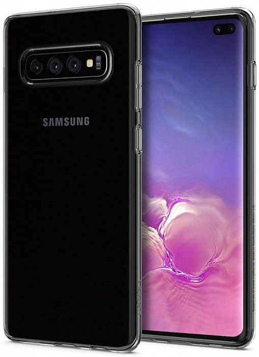 Чехол Spigen Crystal Flex Clear (606CS25654) для Samsung Galaxy S10+