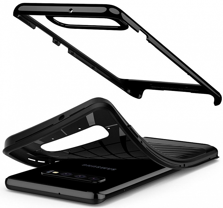 Чехол Spigen Neo Hybrid Black (606CS25773) для Samsung Galaxy S10+