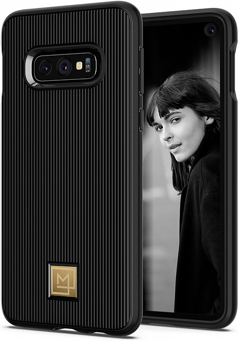 Чехол Spigen La Manon Classy Black (609CS25856) для Samsung Galaxy S10e