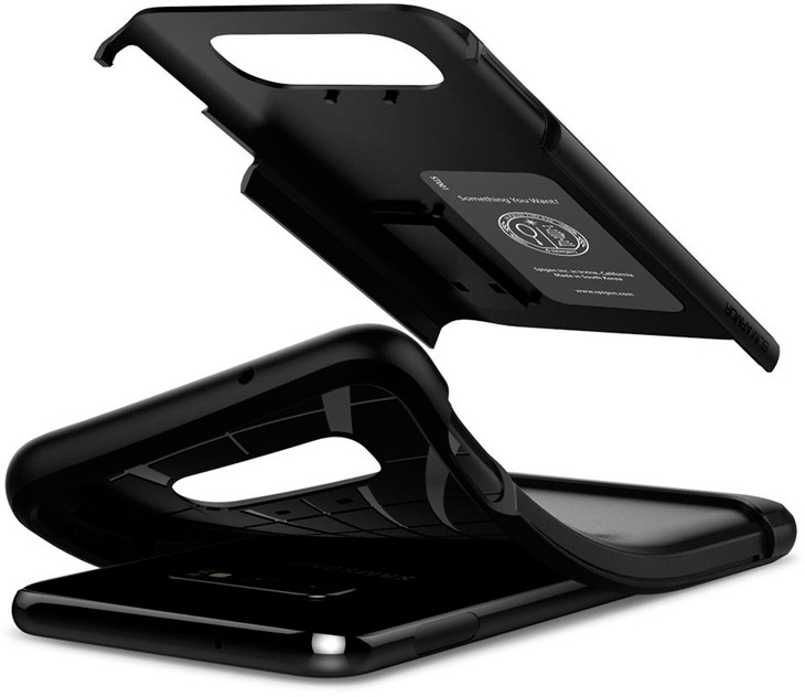 Чехол Spigen Slim Armor Black (609CS25921) для Samsung Galaxy S10e