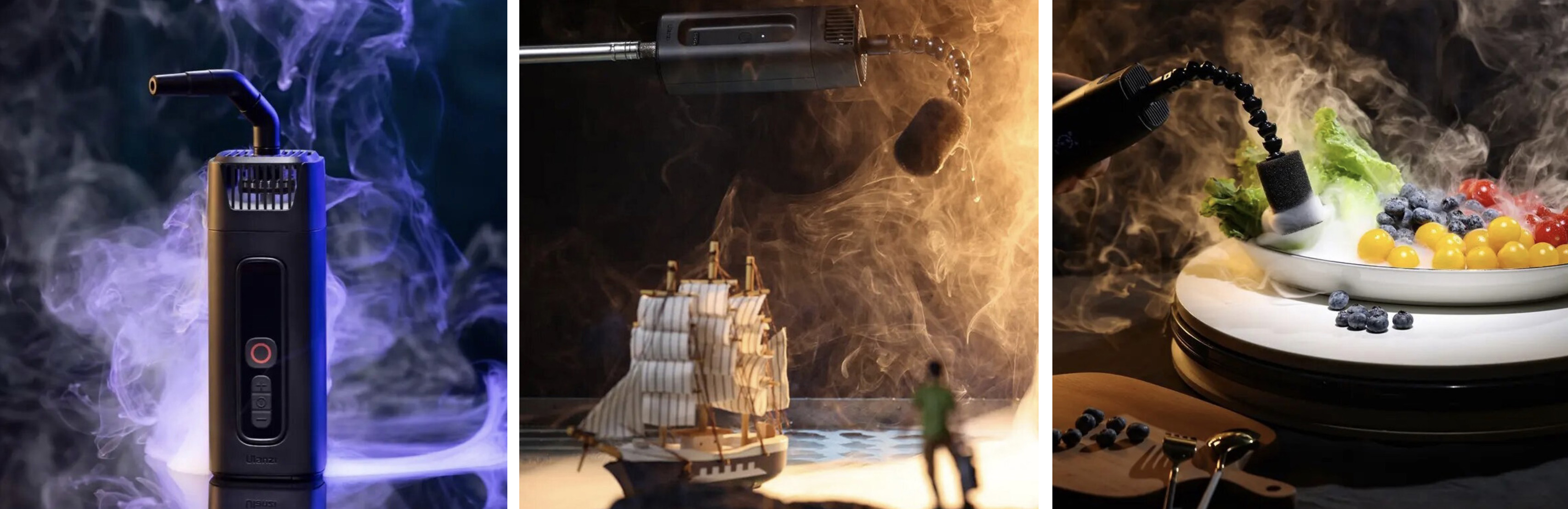 Портативный генератор дыма Ulanzi FM01 FILMOG Ace (без жидкости и аккумулятора)