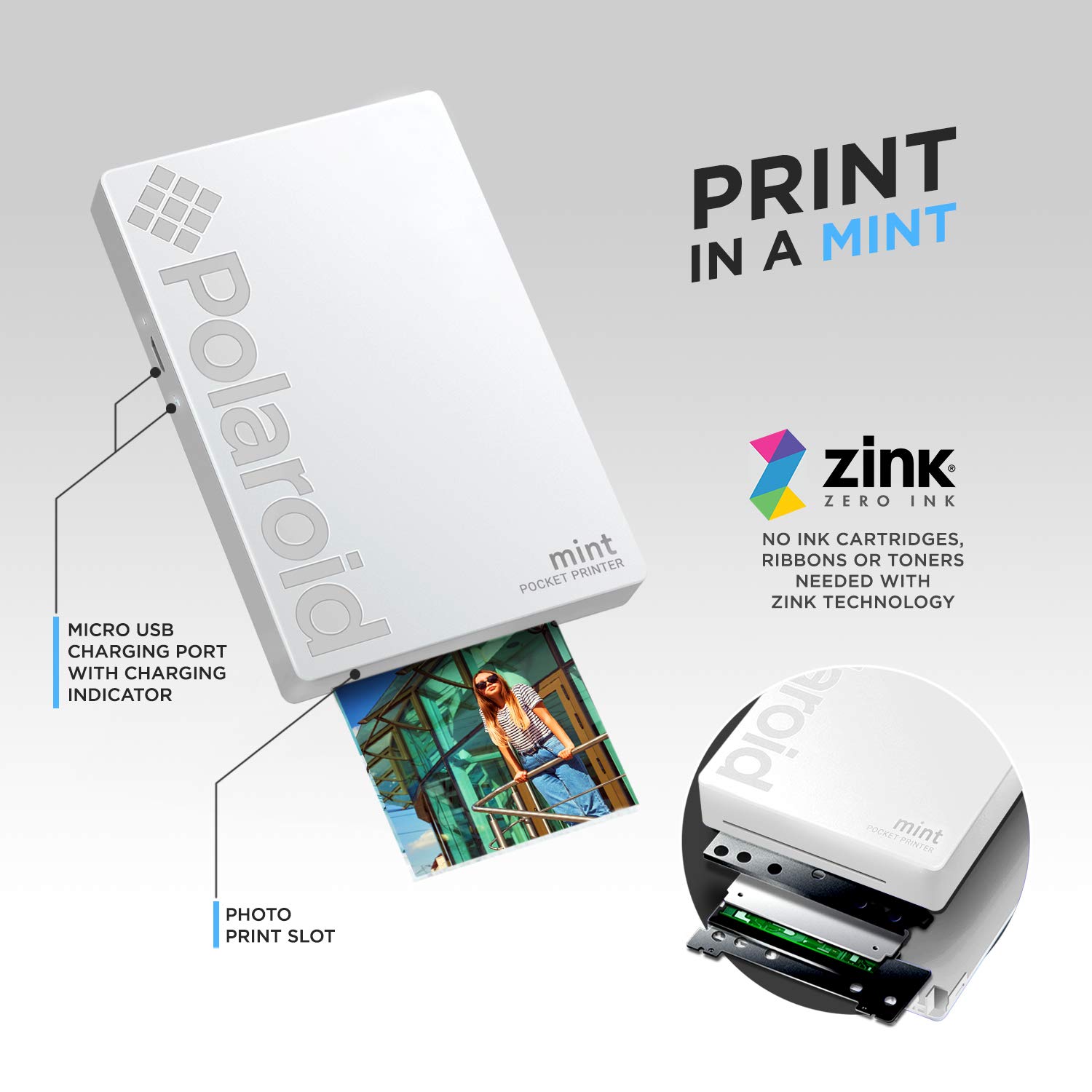 Фотобумага Polaroid ZINK для Polaroid Mint